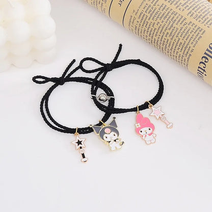 Cute Cartoon Couple Bracelet